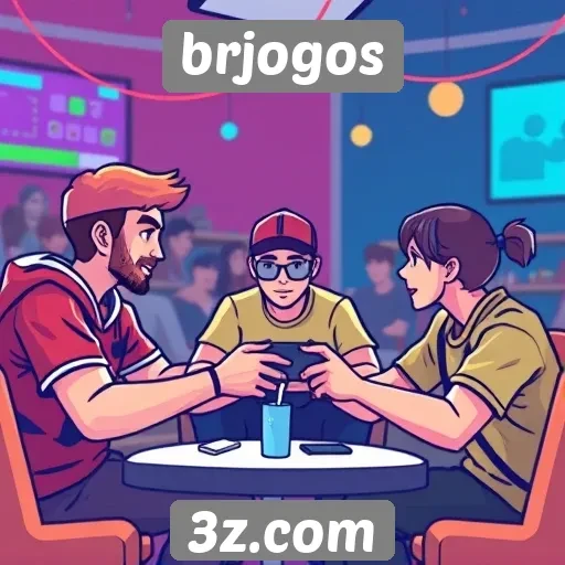 Interação da comunidade no brjogos